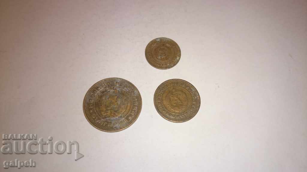 BULGARIA - LOT OF COINS for BGN 1.50 - 1974 - 5 BULGARIA - LOT OF COINS for BGN 1.50 - 1974 - 5