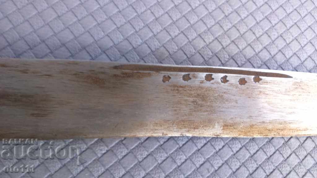 OLD LARGE, STABLE, FORGED KNIFE - 6 OLD LARGE, STABLE, FORGED KNIFE - 6