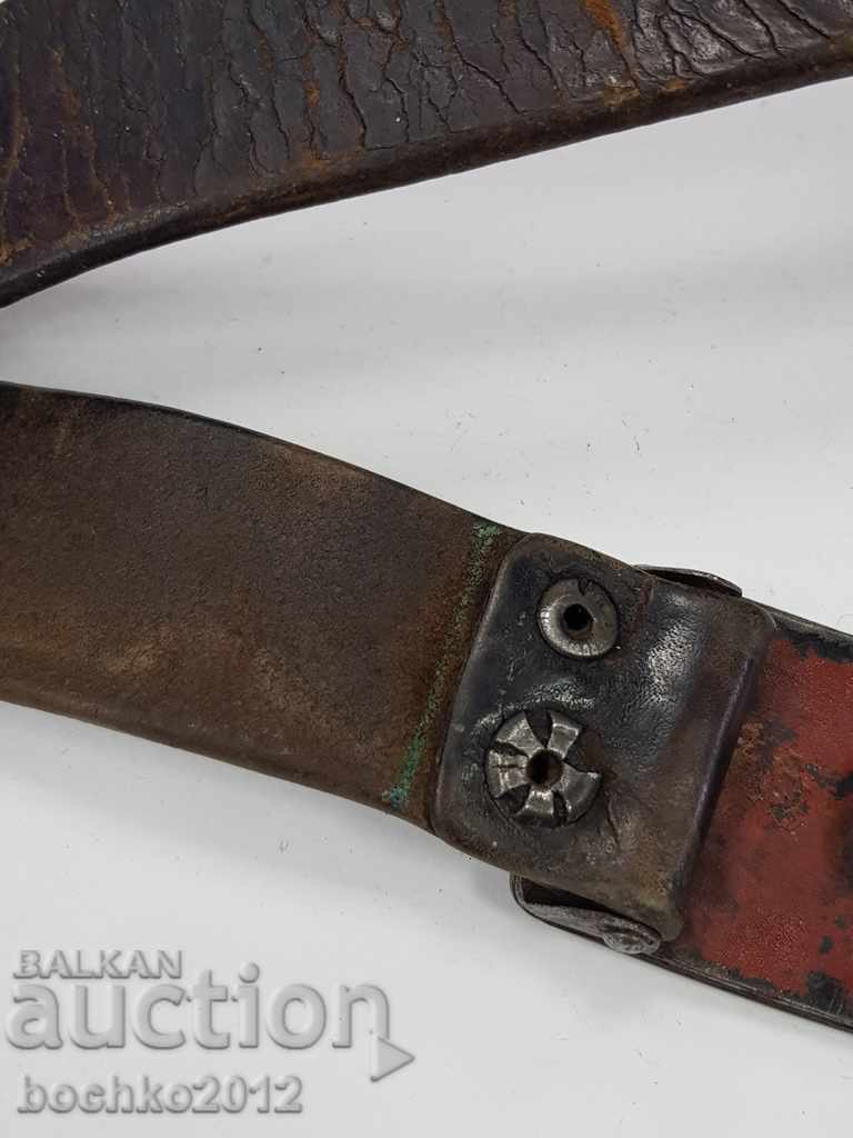 Рядък български парашутистки военен колан - 6 Рядък български парашутистки военен колан - 6