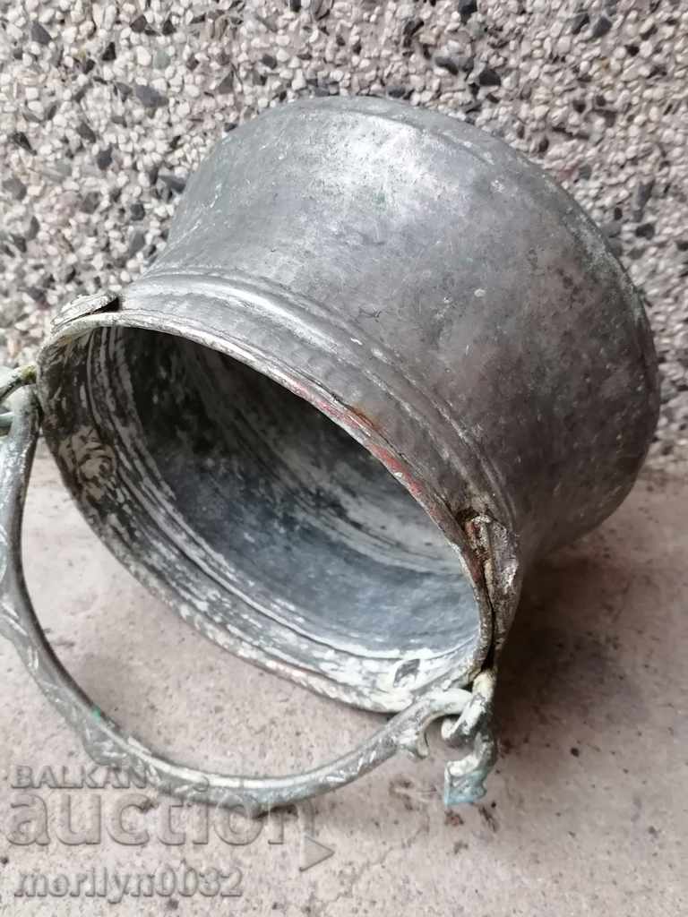 Tinned cauldron, copper, coin, cauldron, coin, copper vessel with price 69.00 BGN | € 35.28 Tinned cauldron, copper, coin, cauldron, coin, copper vessel with price 69.00 BGN | € 35.28