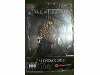 Game of Thrones 2016 calendar - unprinted