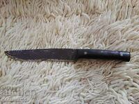 Antique forged combat knife - 18th century.