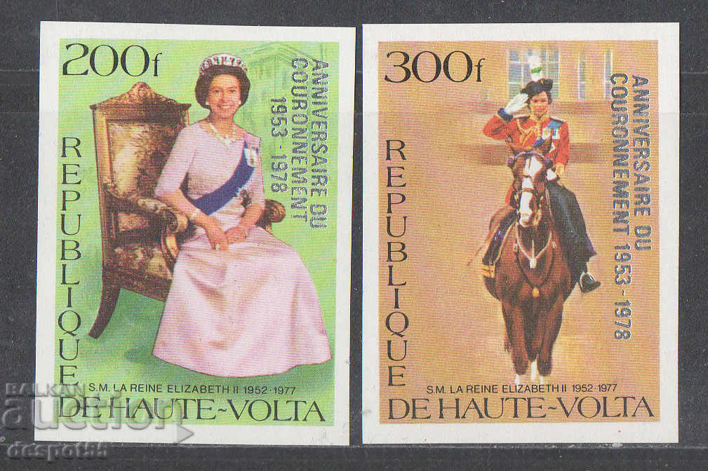 1978. G. Volta. 25 de ani de la încoronarea reginei Elisabeta a II-a.