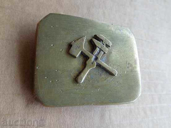 Old bronze cord, belt buckle, uniform with price 25.00 BGN | € 12.78