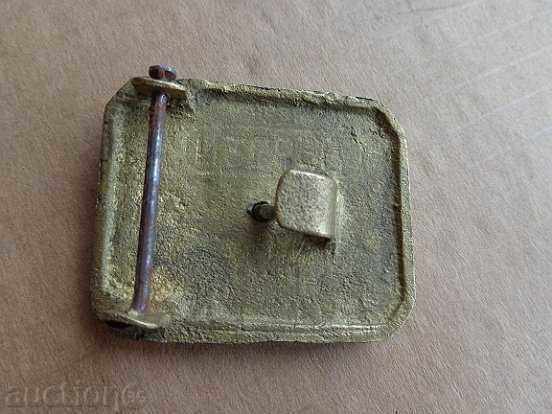 Old bronze cord, belt buckle, uniform - 7
