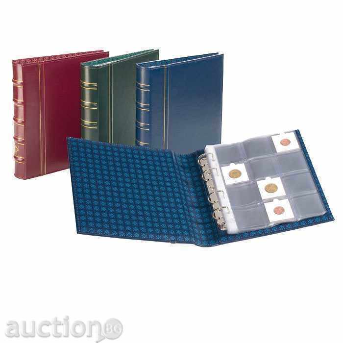 Optima 10-sheet coin album with M12K cards