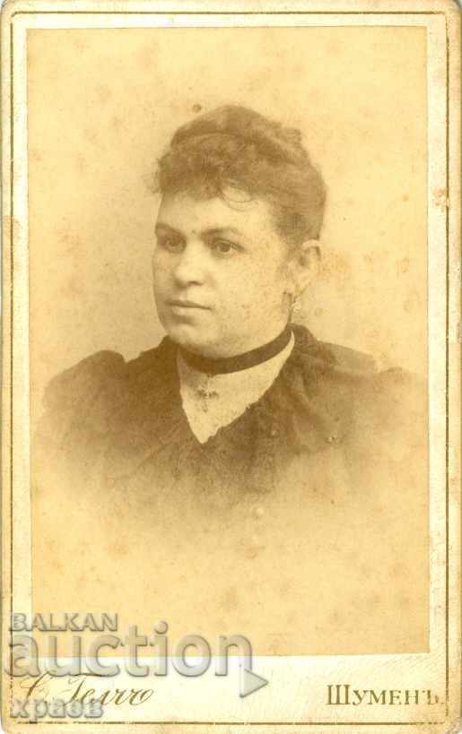 OLD PHOTO - CARDBOARD - S. GELCH - SHUMEN - M0464 OLD PHOTO - CARDBOARD - S. GELCH - SHUMEN - M0464