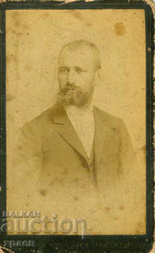 СТАРА ФОТОГРАФИЯ - КАРТОН - КАРЛО АЛБРЕХТ – ВАРНА - М0735