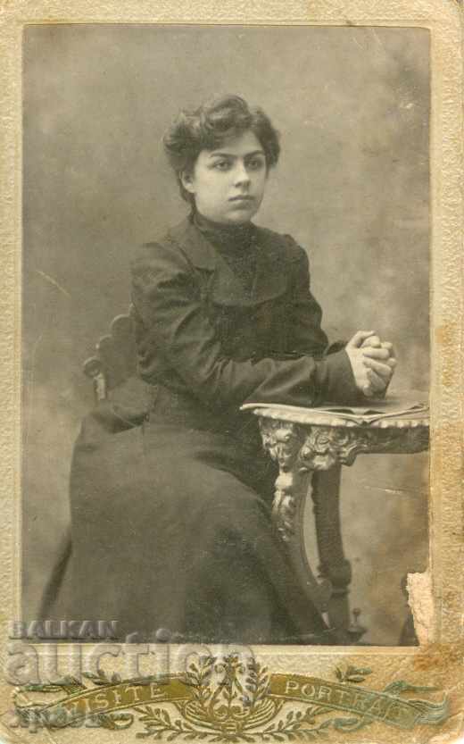 OLD PHOTOGRAPH - CARDBOARD - IL. CHERKEZOV – SOFIA - M0857