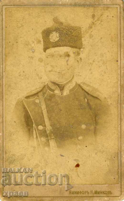 OLD PHOTO - CARDBOARD - NIKIFOR MINKOV - SLIVEN M1051 OLD PHOTO - CARDBOARD - NIKIFOR MINKOV - SLIVEN M1051
