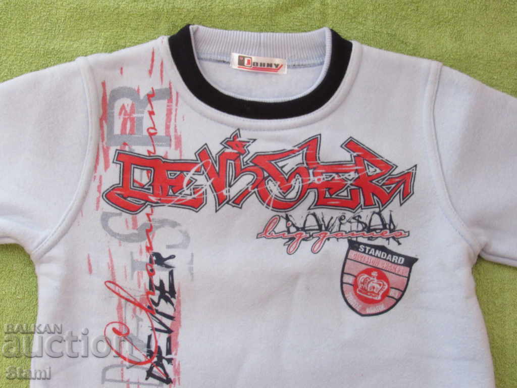 Auction Children's blouse in blue, new, size, 98 Auction Children's blouse in blue, new, size, 98