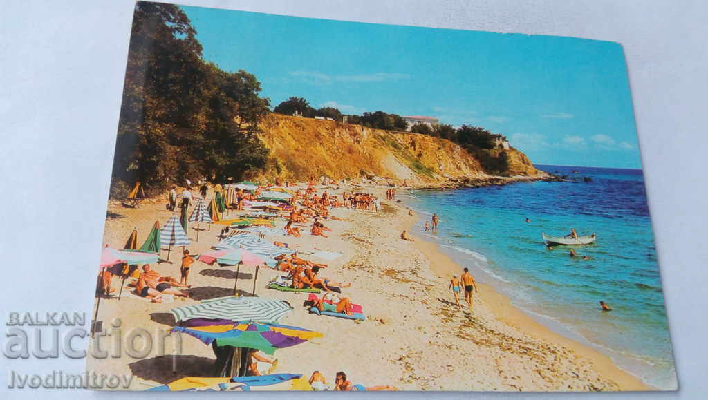 Пощенска картичка Дружба Плажът 1967
