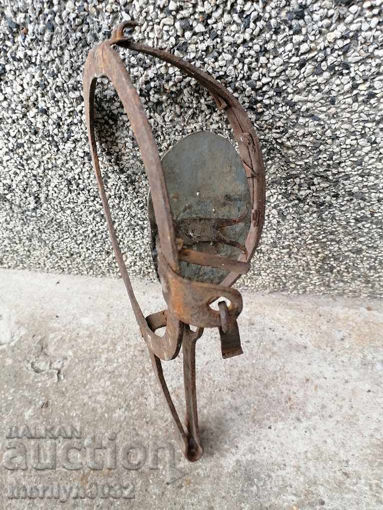 Ancient hand forged trap - 19th century - 6 Ancient hand forged trap - 19th century - 6