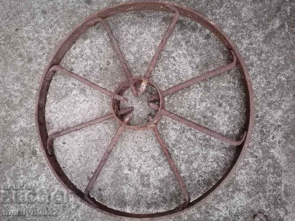 Чифт ковани колела ковано желязо - 7 Чифт ковани колела ковано желязо - 7
