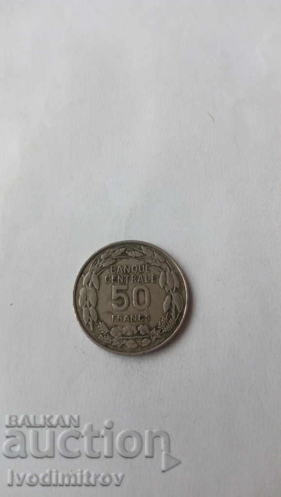 Cameroon 50 CFA francs 1960
