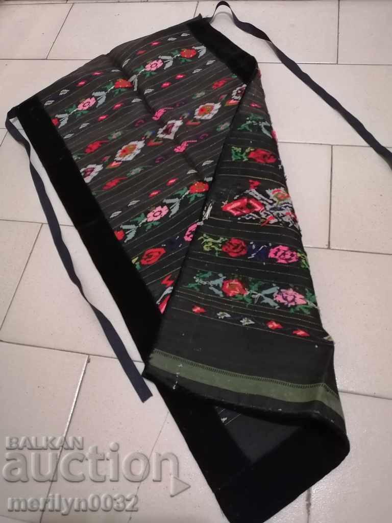 Auction Woven apron folk costume sukman pishchimal Auction Woven apron folk costume sukman pishchimal