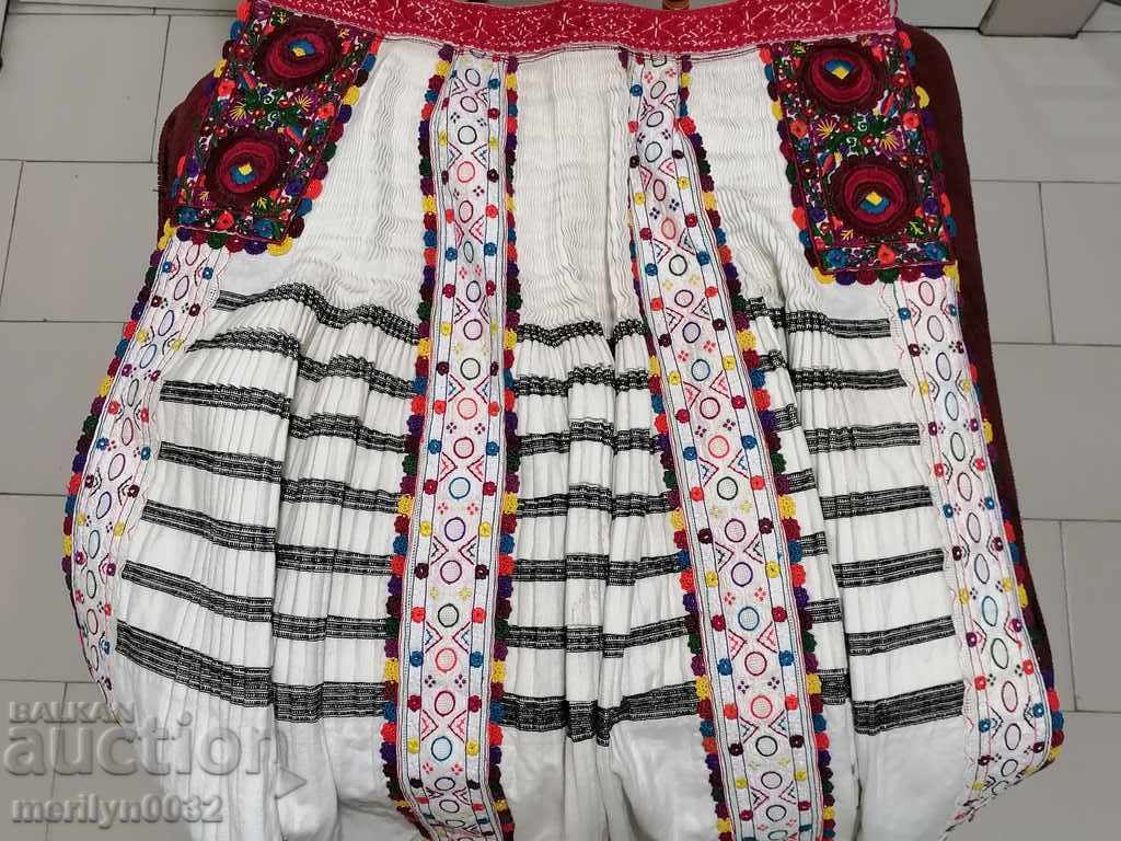 Old gorgeous squealing costume with embroidery of a wagtail - 5 Old gorgeous squealing costume with embroidery of a wagtail - 5