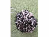 Yarn for decorations black and pink