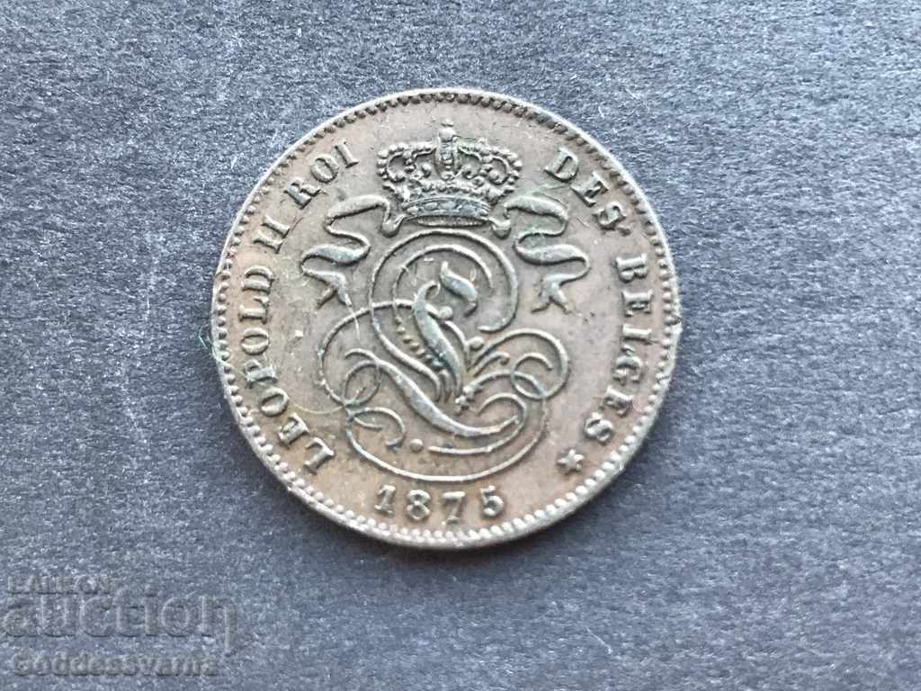 Belgium 2 Cent 1875 with price 15.00 BGN | € 7.67 Belgium 2 Cent 1875 with price 15.00 BGN | € 7.67