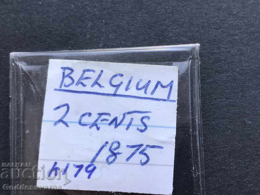Delivery of Belgium 2 Cent 1875 Delivery of Belgium 2 Cent 1875