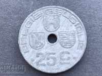 Belgium 25 Cent 1944
