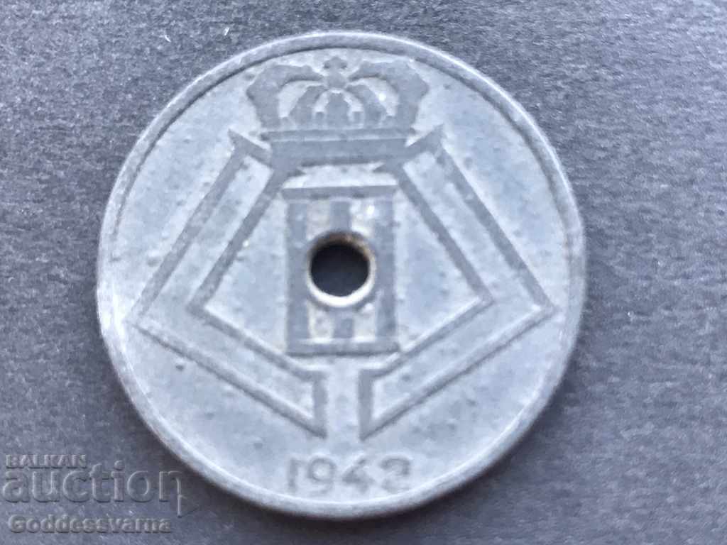 Belgium 25 Cent 1942 with price 2.00 BGN | € 1.02
