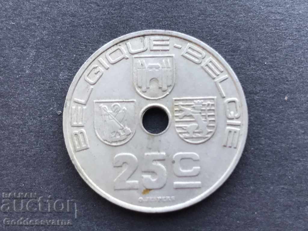 Belgium 25 Cent 1939 with price 2.50 BGN | € 1.28 Belgium 25 Cent 1939 with price 2.50 BGN | € 1.28