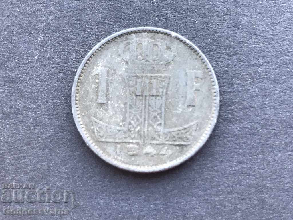 Belgium 1  Franc 1942