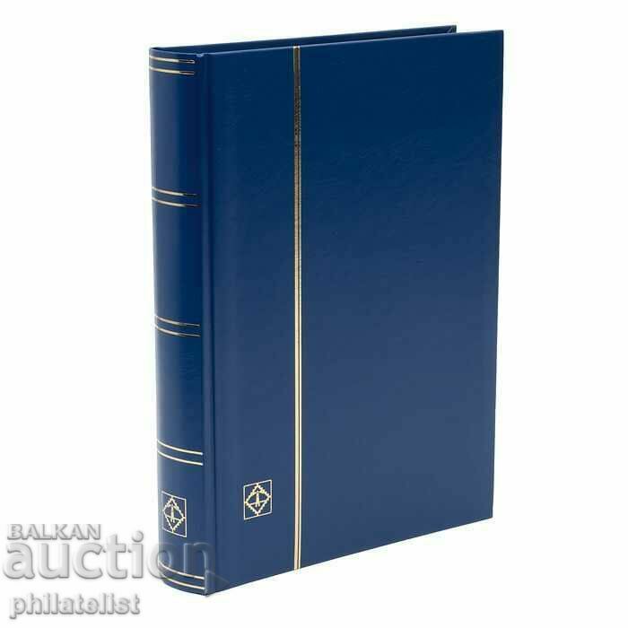 Leuchtturm album for brands Basic 32 black sheets A4 blue color