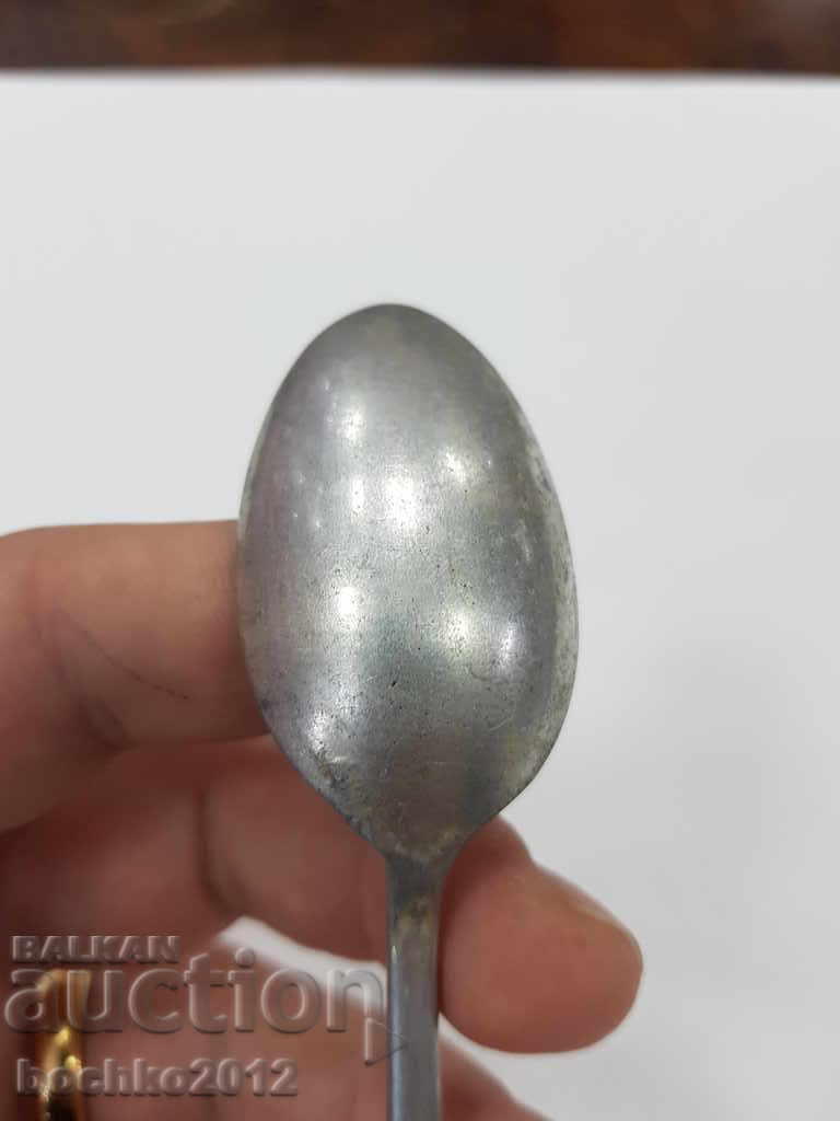 Original German military aluminum spoon - 6 Original German military aluminum spoon - 6