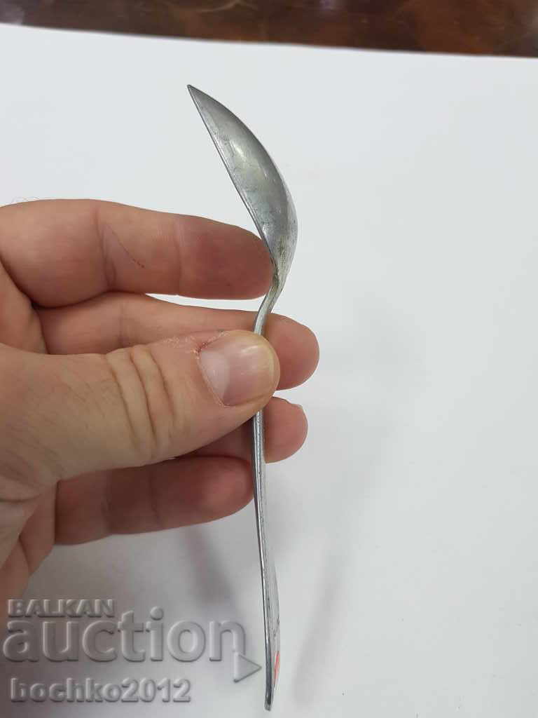 Original German military aluminum spoon - 7 Original German military aluminum spoon - 7