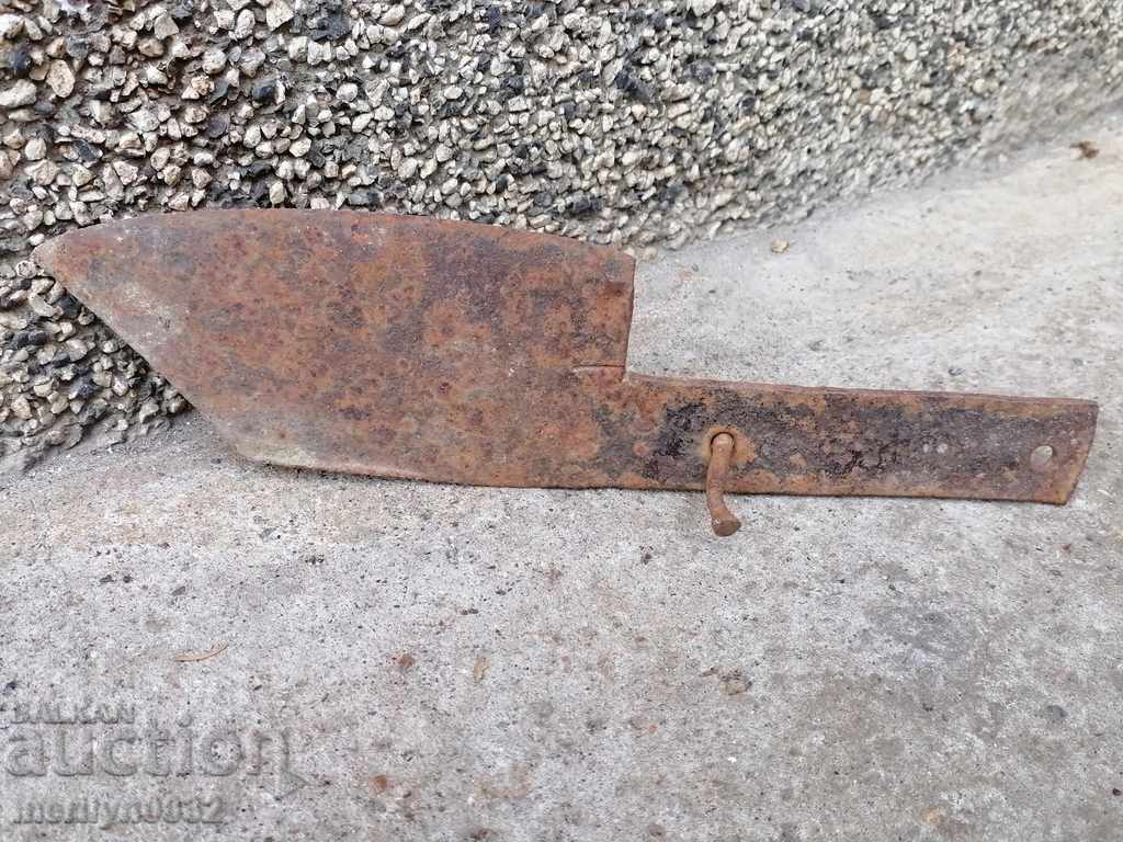 Old forged saber, ax, pole, blade, wrought iron with price 29.00 BGN | € 14.83 Old forged saber, ax, pole, blade, wrought iron with price 29.00 BGN | € 14.83
