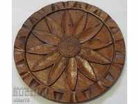 OLD WOODEN PLATE FOR WALL