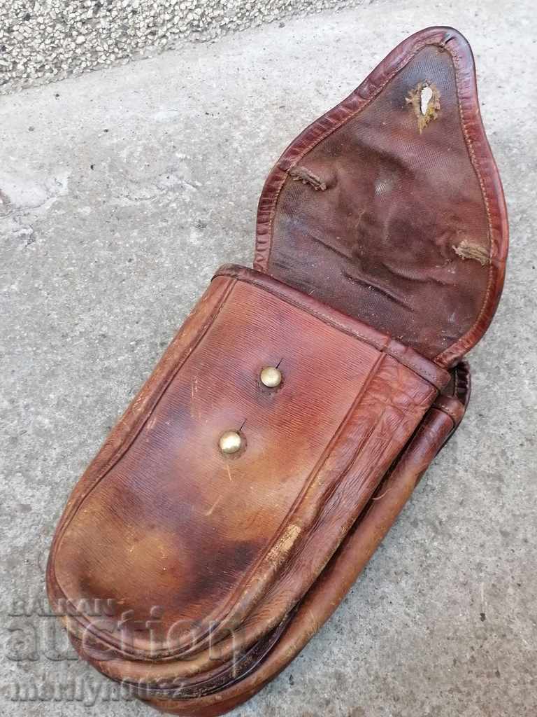 Аукцион Армейски кожени дисаги чанти паласки паласка