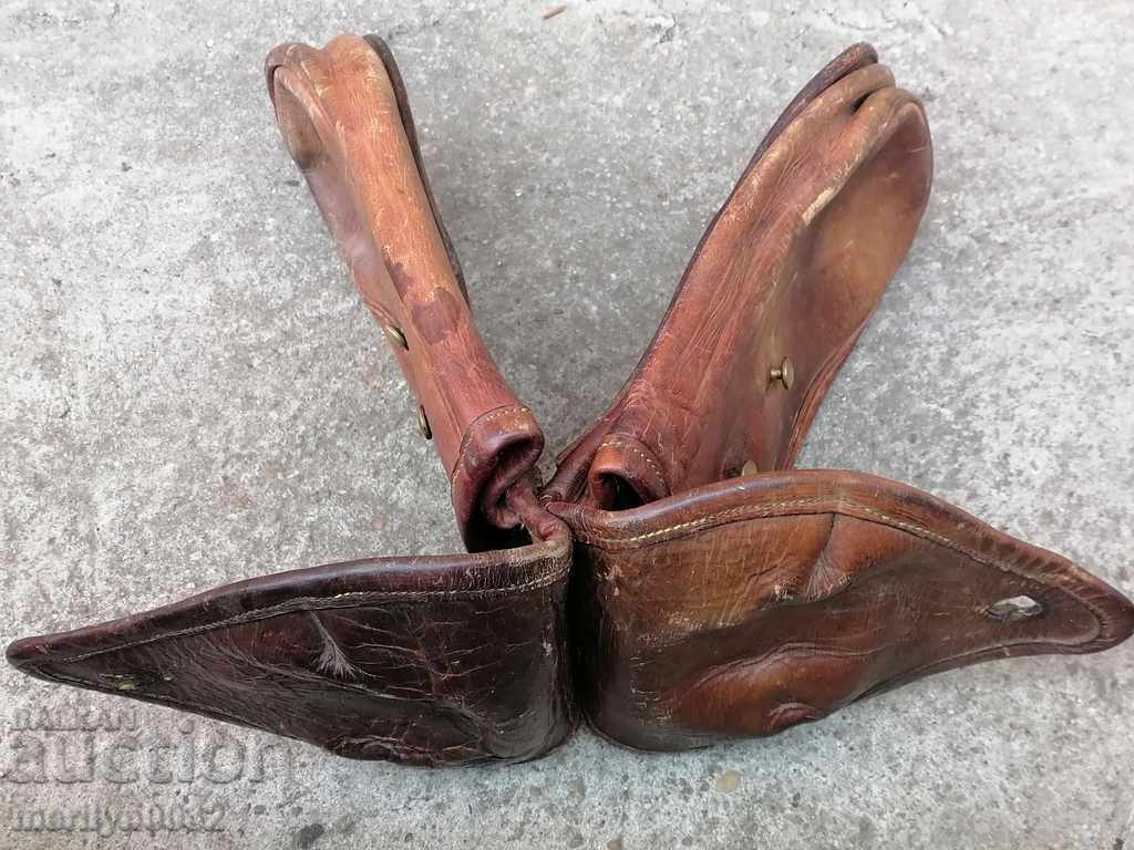 Армейски кожени дисаги чанти паласки паласка - 5