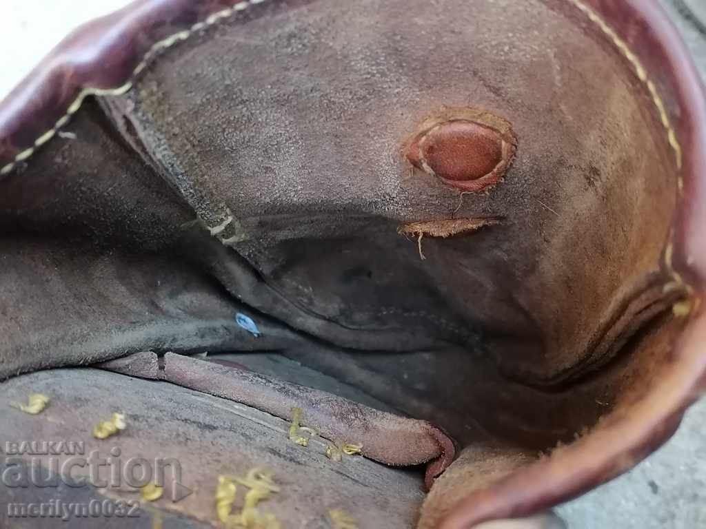 Армейски кожени дисаги чанти паласки паласка - 6