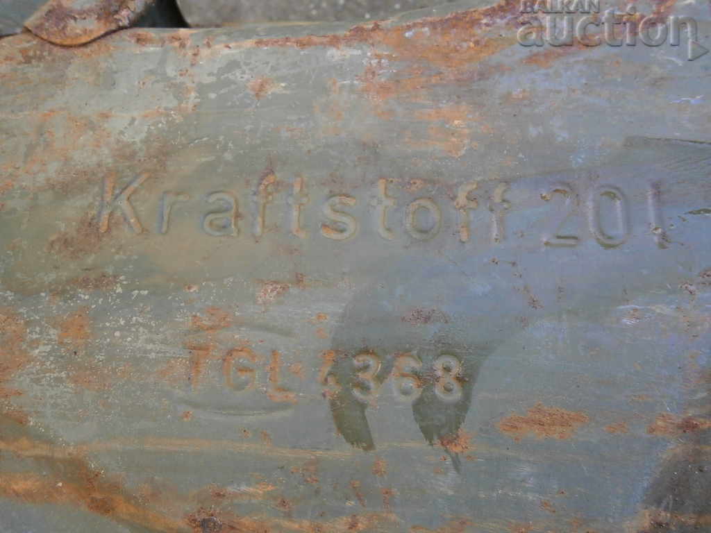 Delivery of fuel tank BAT Bundeswehr 1974 Delivery of fuel tank BAT Bundeswehr 1974