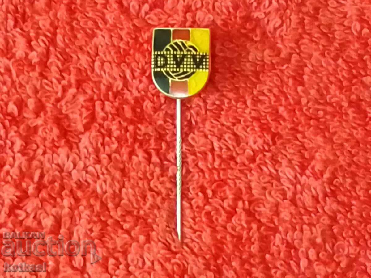 Old Volleyball Federation badge pin Germany excellent - 5