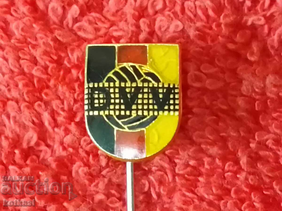 Old Volleyball Federation badge pin Germany excellent - 6