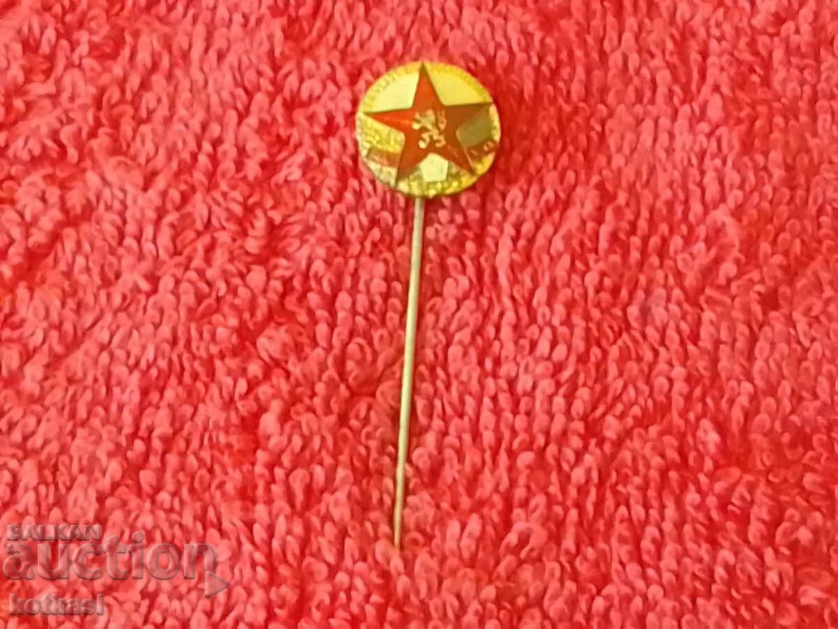 Delivery of Old badge bronze pin ZA VLAST ZA SOCIALISMUS PUVB