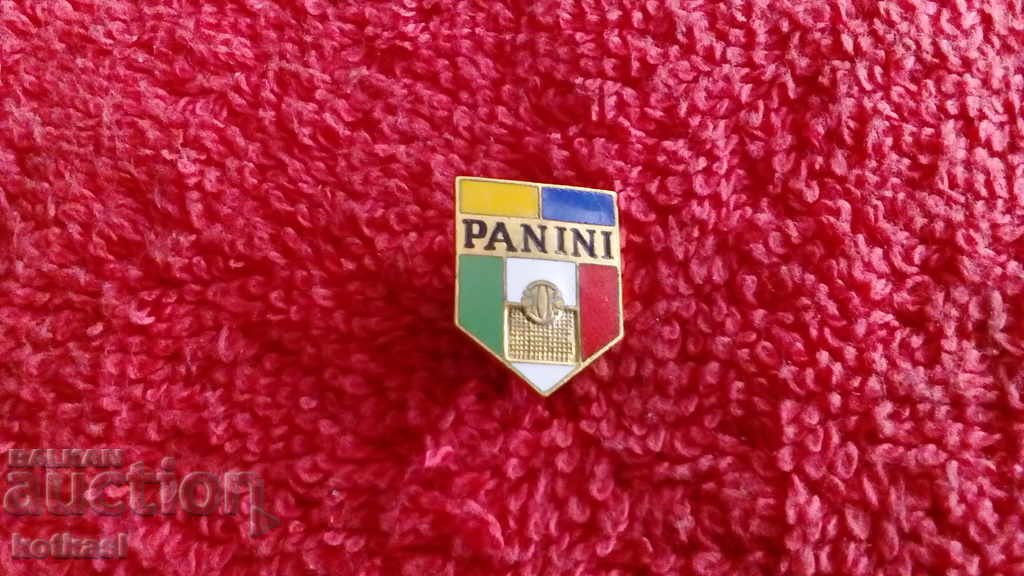 Sports badge enamel Italy PANINI PANINI excellent