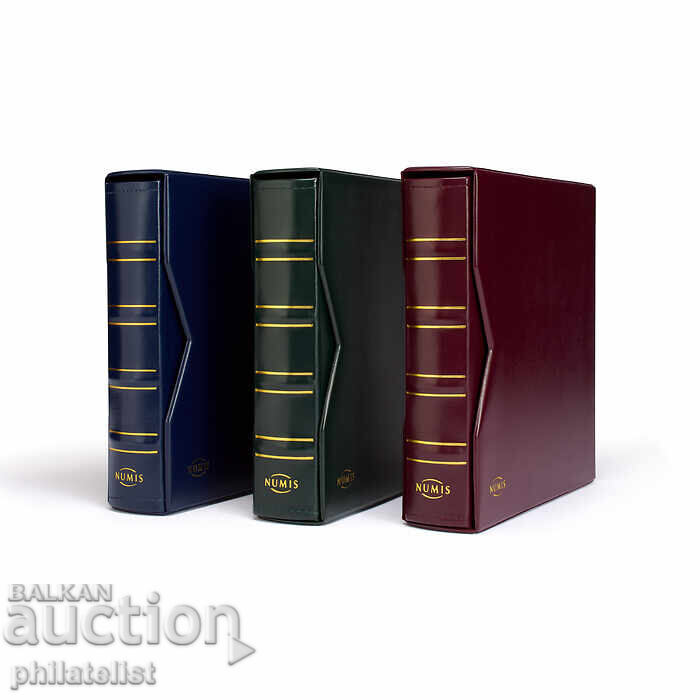 Leuchtturm NUMIS Classic album with 5 red leaves with price 71.00 BGN | € 36.30 Leuchtturm NUMIS Classic album with 5 red leaves with price 71.00 BGN | € 36.30