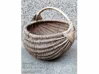 Old wicker basket, wooden, basket, paneer