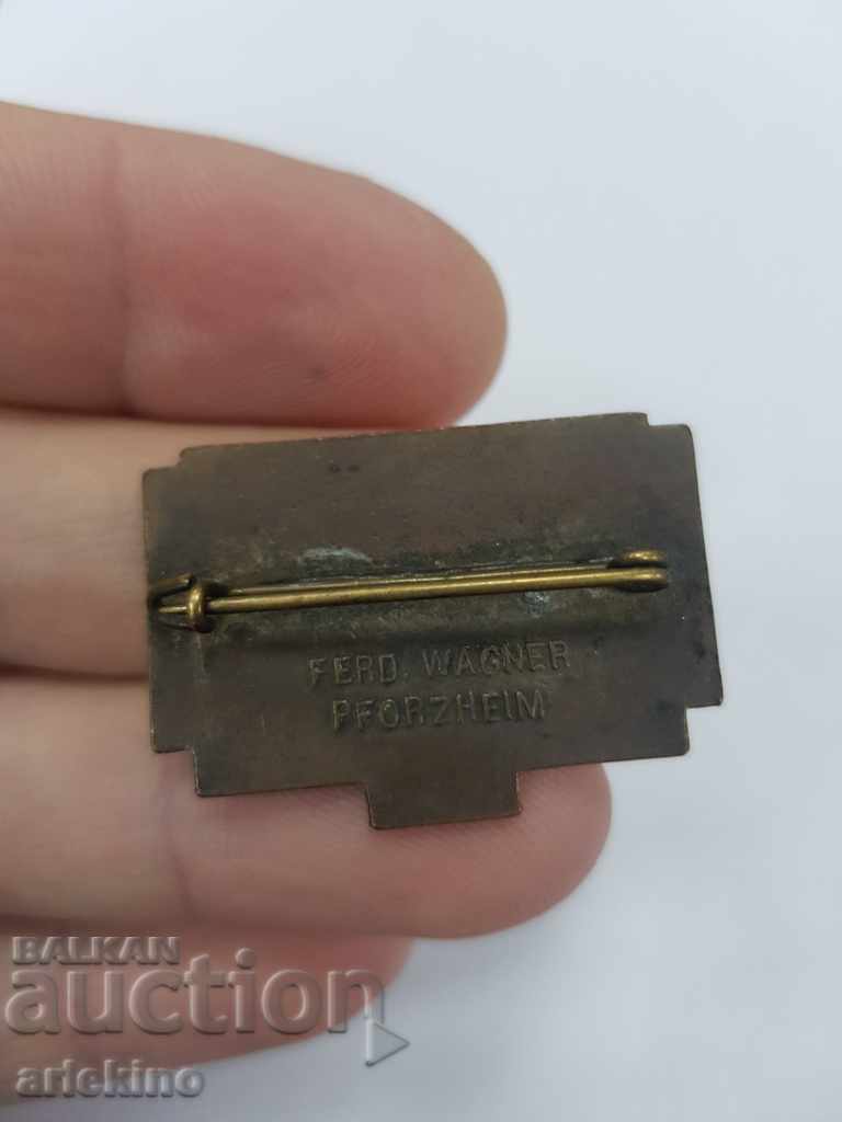 Delivery of Rare German badge with enamel Kreutzer EMDEN Delivery of Rare German badge with enamel Kreutzer EMDEN