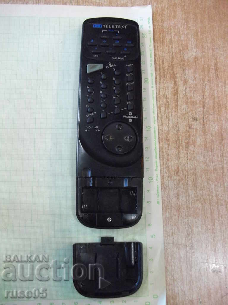 Auction  Remote "TXT - TELETEXT" working