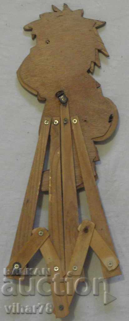 стара дървена закачалка - 5