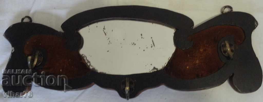 стара дървена закачалка - 5