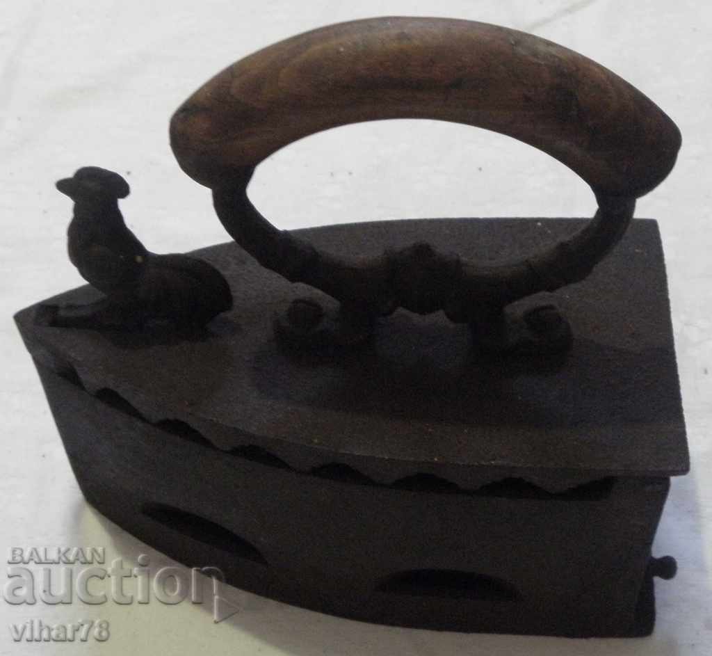 Delivery of old iron on fire