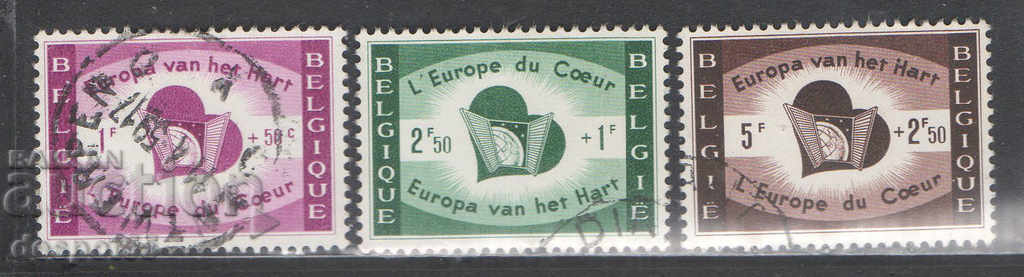 1959. Белгия. Благотворителна серия.