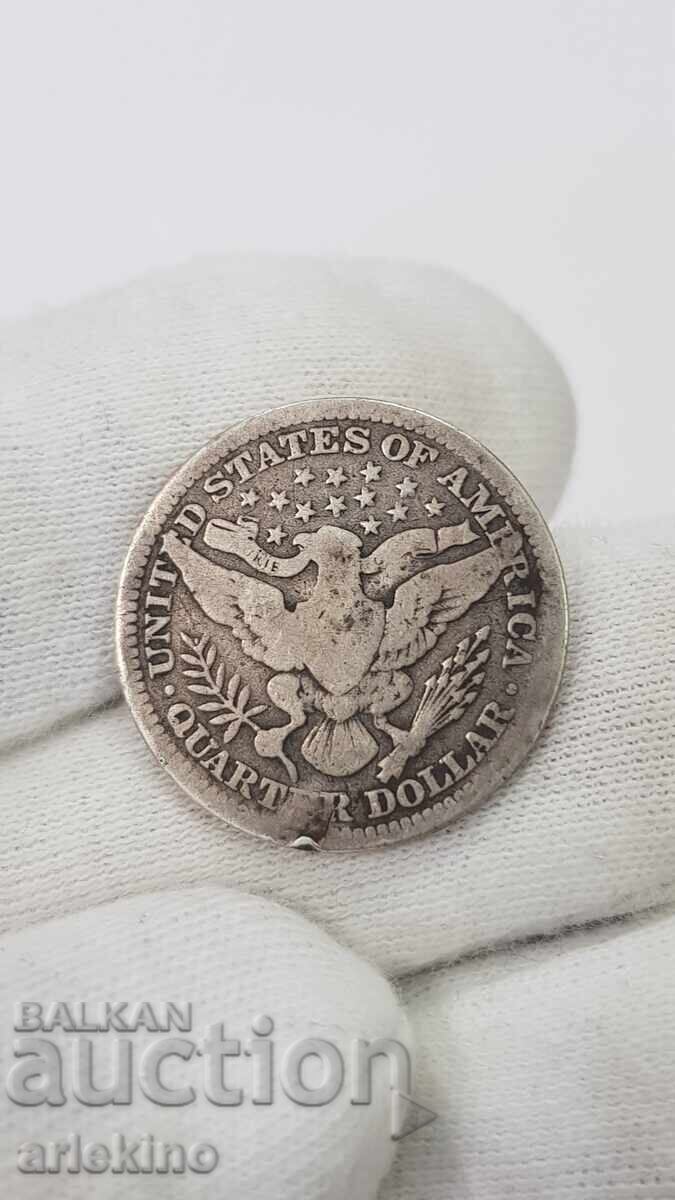 Παράδοση Srebŭro αμερικάνικο νόμισμα με σπάνια σφραγίδα!!!! 1916